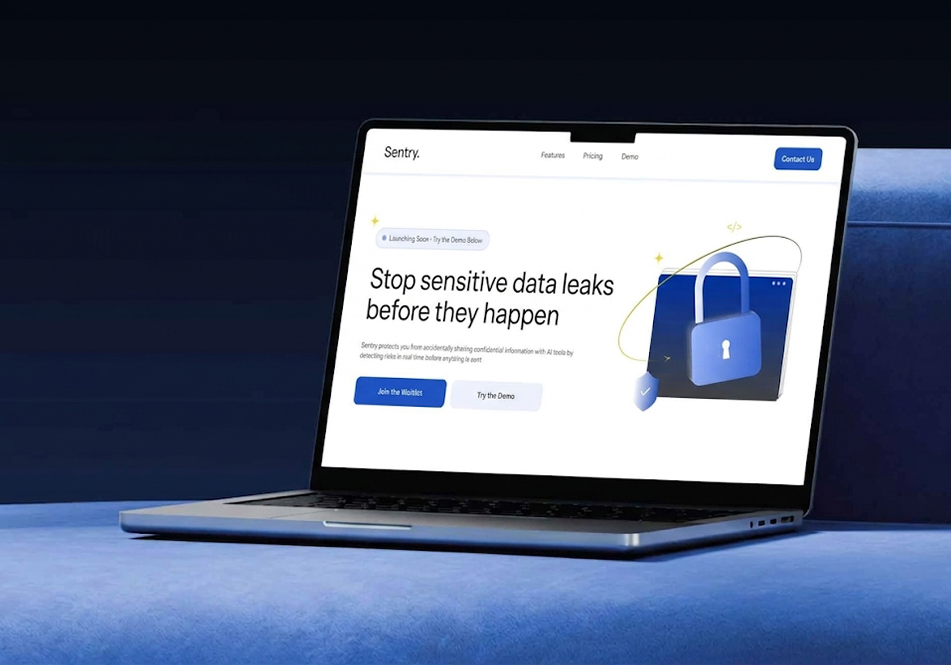 AI Security Landing Page UI ai ui chrome extension conversion design cybersecurity interactive design landing page marketing website modern ui product design responsive design saas design ui design ux design web design website design
