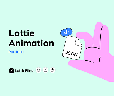 Animation for applications and sites Json(lottie) animation app design illustration json lottie motion graphics svg vector web