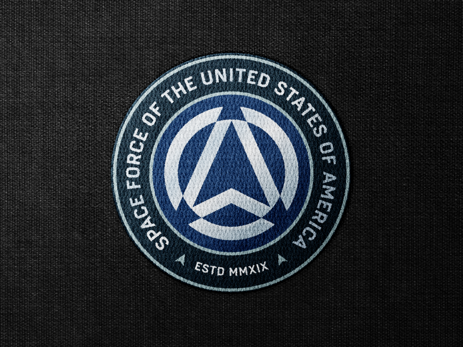 US Space Force - Logo / Seal Redesign badge branding clean figma force logo military minimal mockup seal space states united