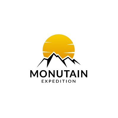 Mountain Brand Logo Design branding graphic design illustrator cc logo logo design