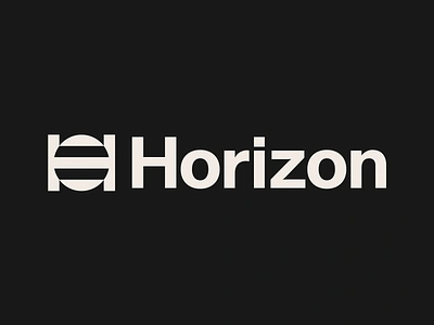 Horizon™️ brand branding cargo design global horizon logistic logo mark shipment shipping solar sun trade world