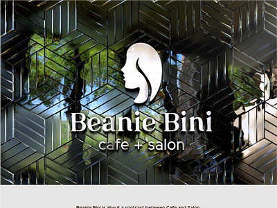 Beanie Bini (cafe+salon) branding cafe coffee design digitalart graphic design illustration logo logodesign poster salon smallbusiness smallcafe