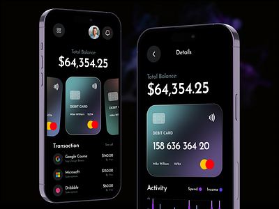 Finance App Design-Phinteq app app design bank app banking banking app finance financial financial app fintech fintech app ios mobile app money money app munna wallet wallet app