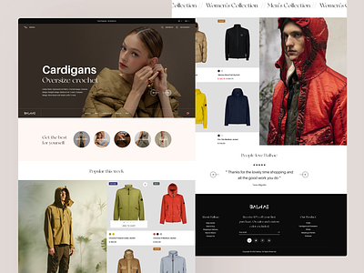 Balhae - Fashion store Elementor eCommerce WordPress design ecommerce elementor fashion minimal multipurpose typography ui ux wordpress