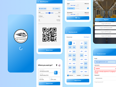 ART Ticketing App Case Study app branding design figma lookingforwork product design typography ui uidesign ux uxdesign