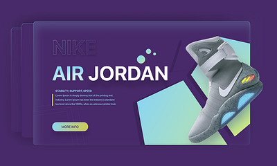 Nike Air - Sneaker Store website 2d 3d air jordan airmax animation appdesign branding business dashboard graphic design jordan landingpage mobile app motion graphics nike shoe uiux web