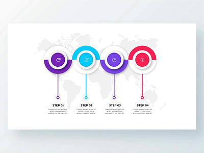 Animated Timeline PowerPoint Infographic animated business illustration illustrator infographic map photoshop powerpoint ppt template
