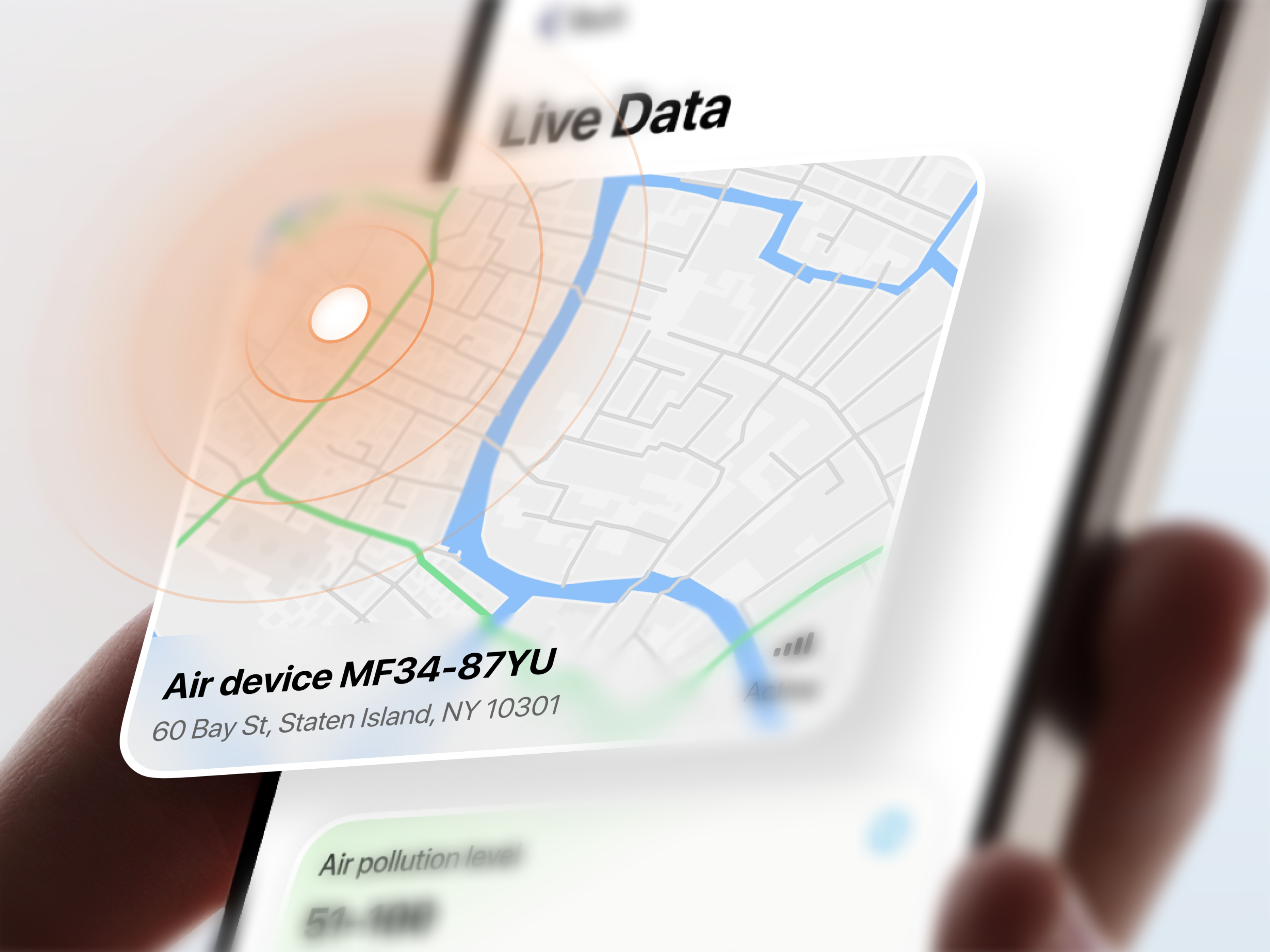 AIR - Air Quality Management | UX/UI App Design air quality app app design charts colorful ui concept concept design design device iot map product design smart app smart device ui ux