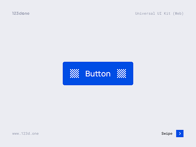Exploring the Button Component | Universal UI Kit (Web) 123done button clean component design design system figma minimalism ui ui kit uikit universal ui kit (web)