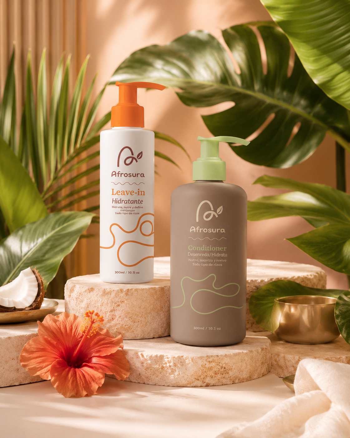 Afrosura Packaging branding cosmetic logo packaging