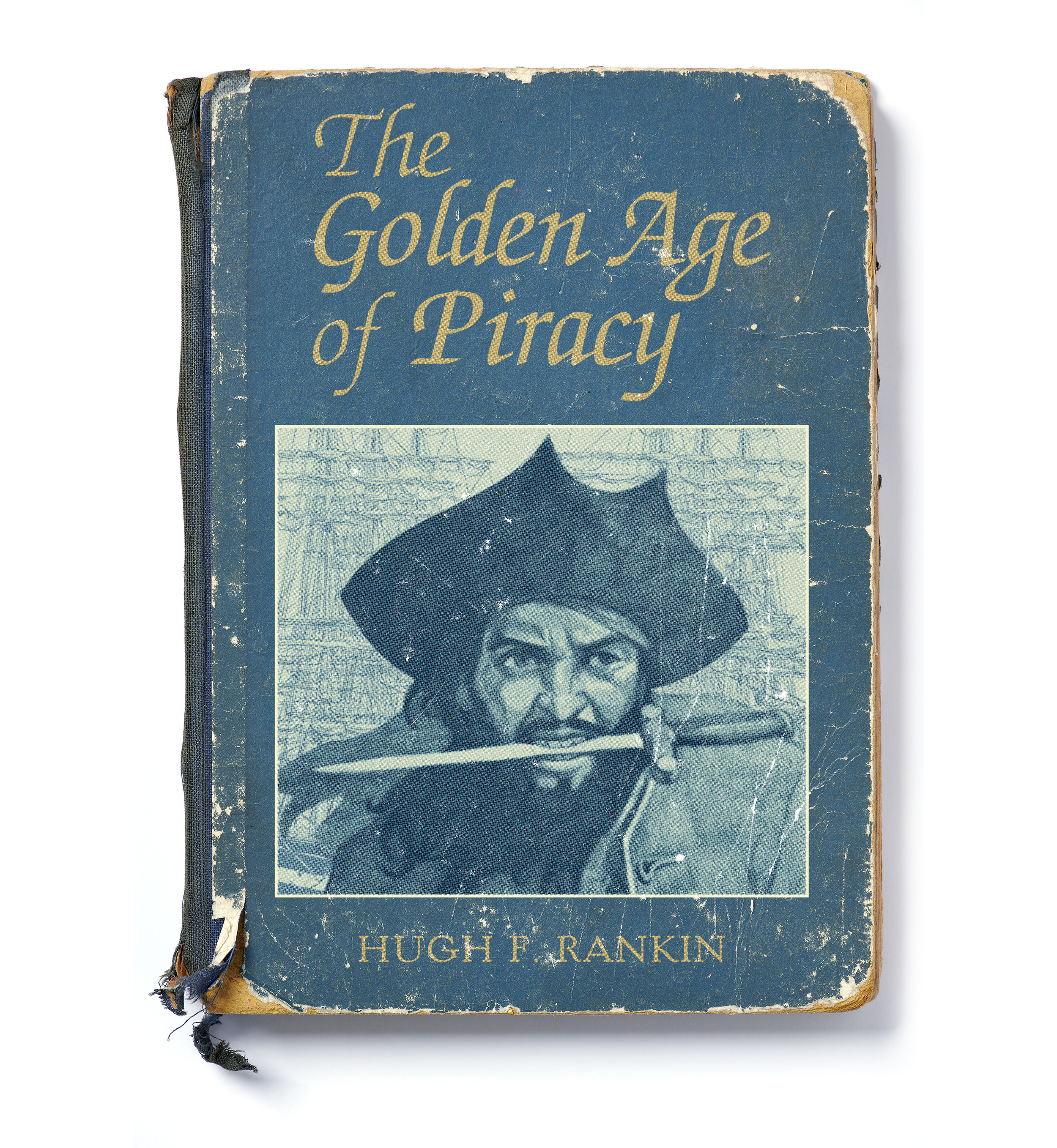 The Golden Age of Piracy Book Cover book cover graphic design illustration
