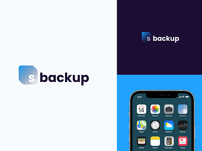 Sbackup desktop application application backup branding concept design desktop flat graphic design illustration logo typography ui ux web webdisign