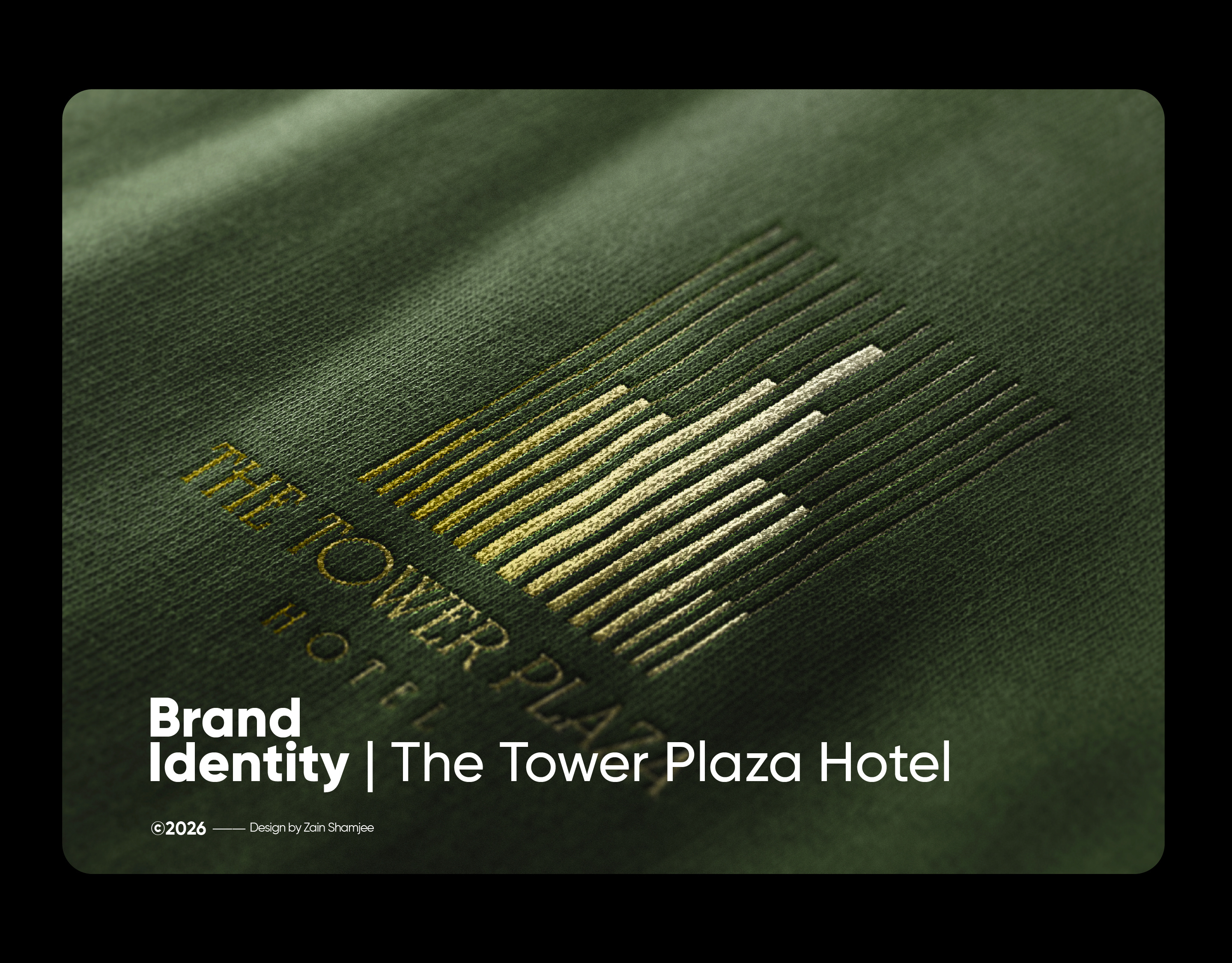 The Tower Plaza Hotel | Brand Identity branding graphic design logo motion graphics ui