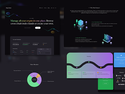 Nepali Share Web UI | Dark Theme