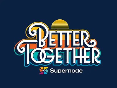 Better Together Typography branding district north design new hampshire nick beaulieu typography