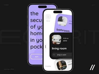 Security Mobile IOS App android animation app app design app interaction cctv control dashboard design ios mobile mobile app motion online remotely safety security ui uiux ux
