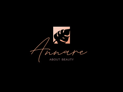Logo Design Annare beauty beautystudio branding graphic design identity logo