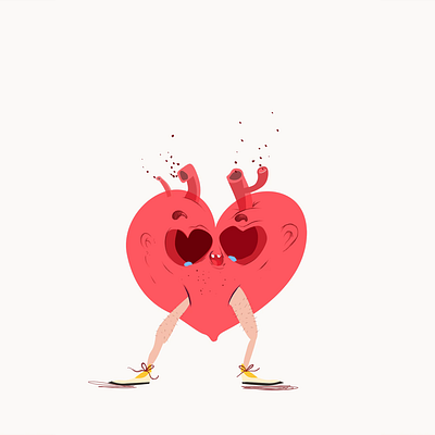 HEARTLESS design digital illustration vector