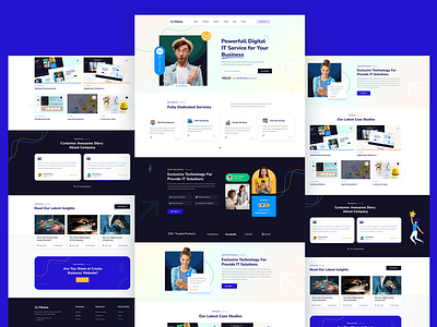 Business Consulting & IT Solution WP Theme business company consulting corporate design finance graphic design html5 it service it solution logo design marketing minimal design minimalist multipurpose psd service template theme wordpress