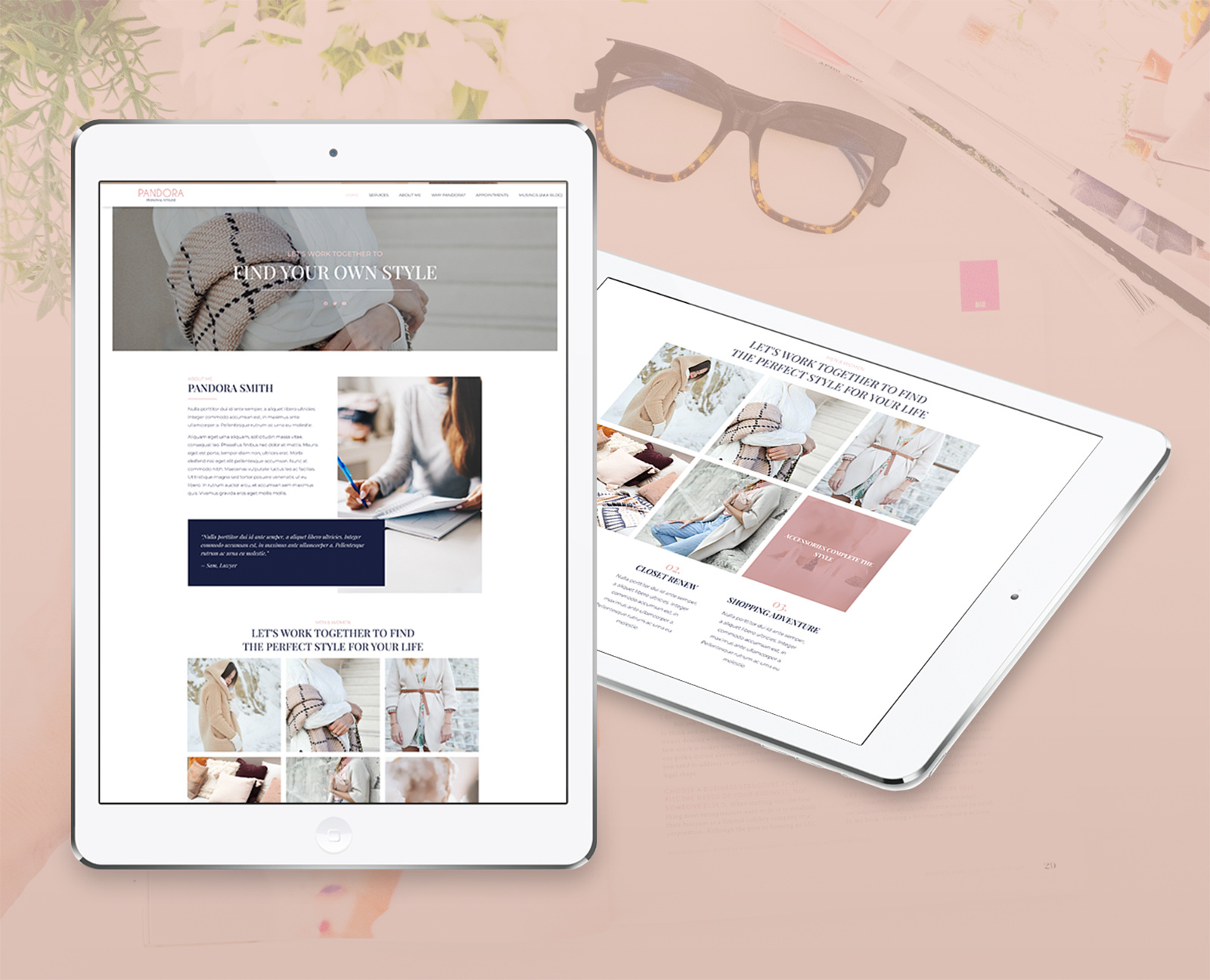 Pandora - Elementor Template Kit blog coaching business elementor elementor kit small business theme theme kit webdesign website template wordpress