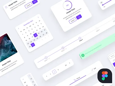 I1 - UI Kit checklist component design system figma google kit material design template ui component ui kit