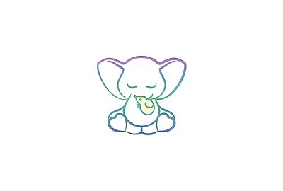 Elephant Mouse Logo FOR SALE branding cute design elephant for sale graphic design illustration logo mouse vector