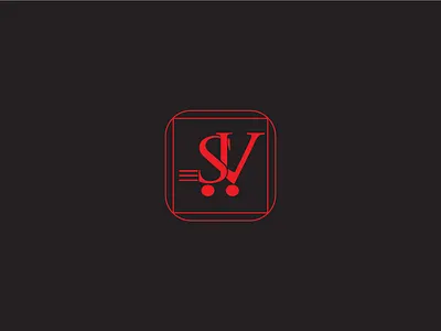 App icon for a online based company app app icon app logo graphic design icon design iconic logo logo logo design mart icon online mart app online mart app design sjv