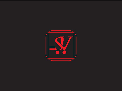 App icon for a online based company app app icon app logo graphic design icon design iconic logo logo logo design mart icon online mart app online mart app design sjv