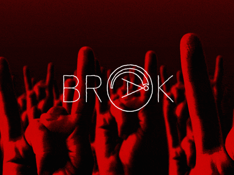 Crowd | Bråk rock music festival animation art direction branding crowd festival graphic design hands horns logo logo design loud motion graphics music norway norwegian poster rock