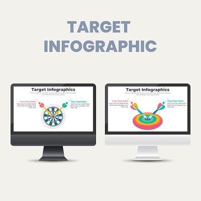 Target Infographic - PPT Slide animation graphic design infographic modernpptslide powerpoint pptslides presentation targetinfographic