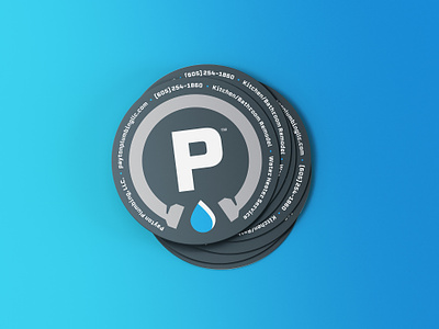 Payton Plumbing, LLC Brand Work branding graphic design logo