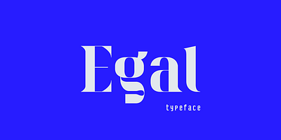 Made With Egal branding egal font logo logo design new font type type design typography