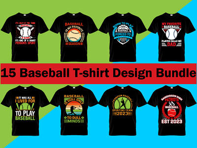 Baseball T-shirt Design Bundle ba baseball baseballcards baseballlife baseballlife️ basketball beisbo beisbol dodgers fashion mlb moda omerun softbal sports t shirt tshirt tshirtdesign vector yankees