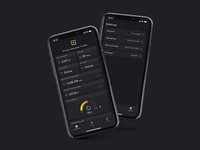 Bitcoin Heater Mobile App app ui ux