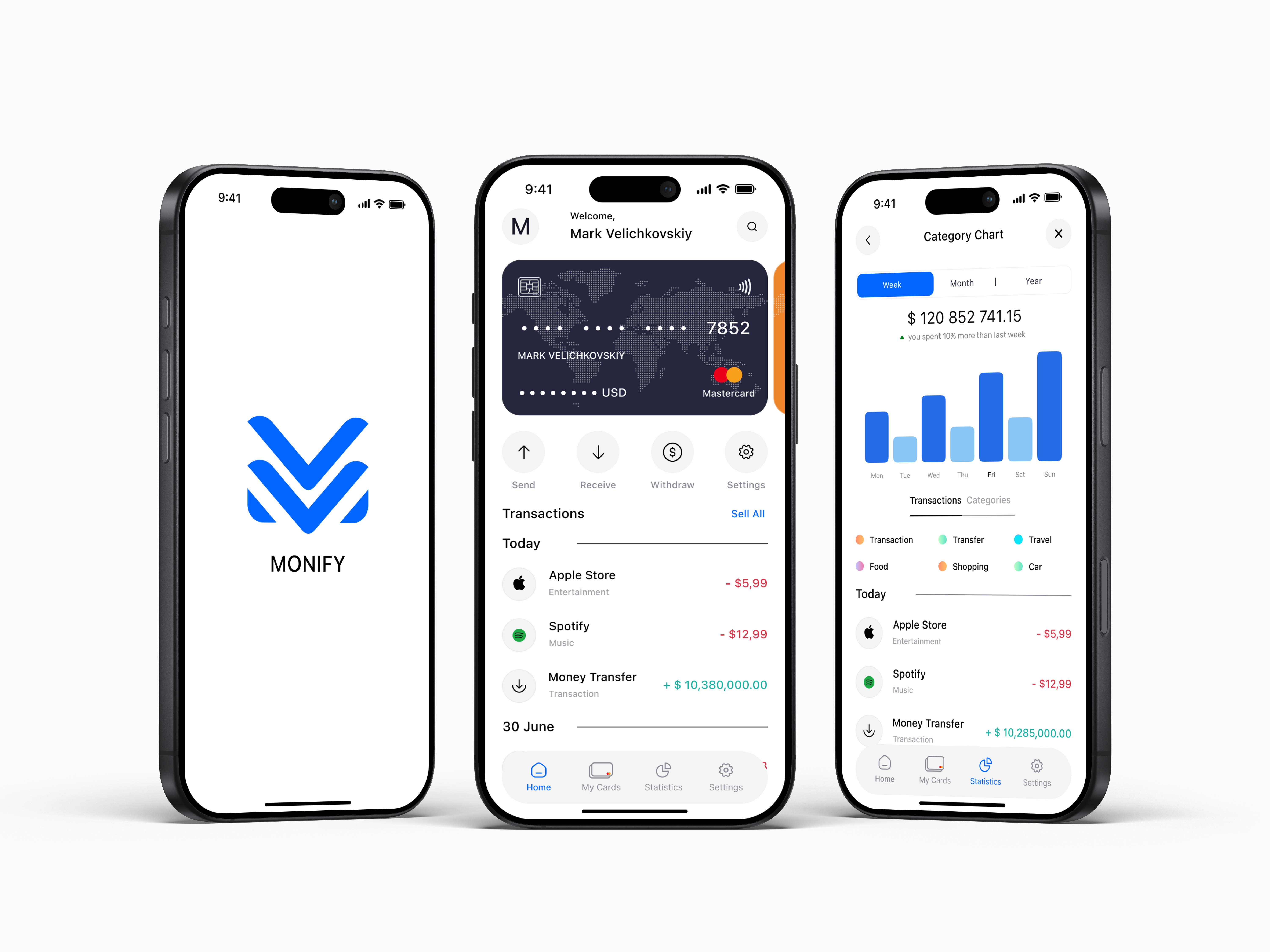 Fintech Mobile App app fintech graphic design mobile ui ux