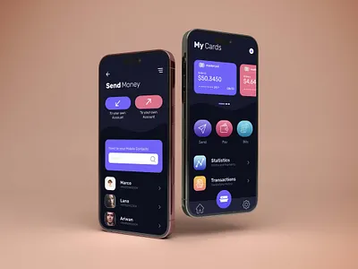 BANK SCREEN DESIGN animation app design ui ux vector