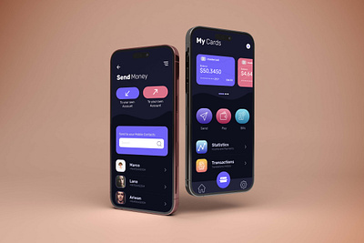 BANK SCREEN DESIGN animation app design ui ux vector