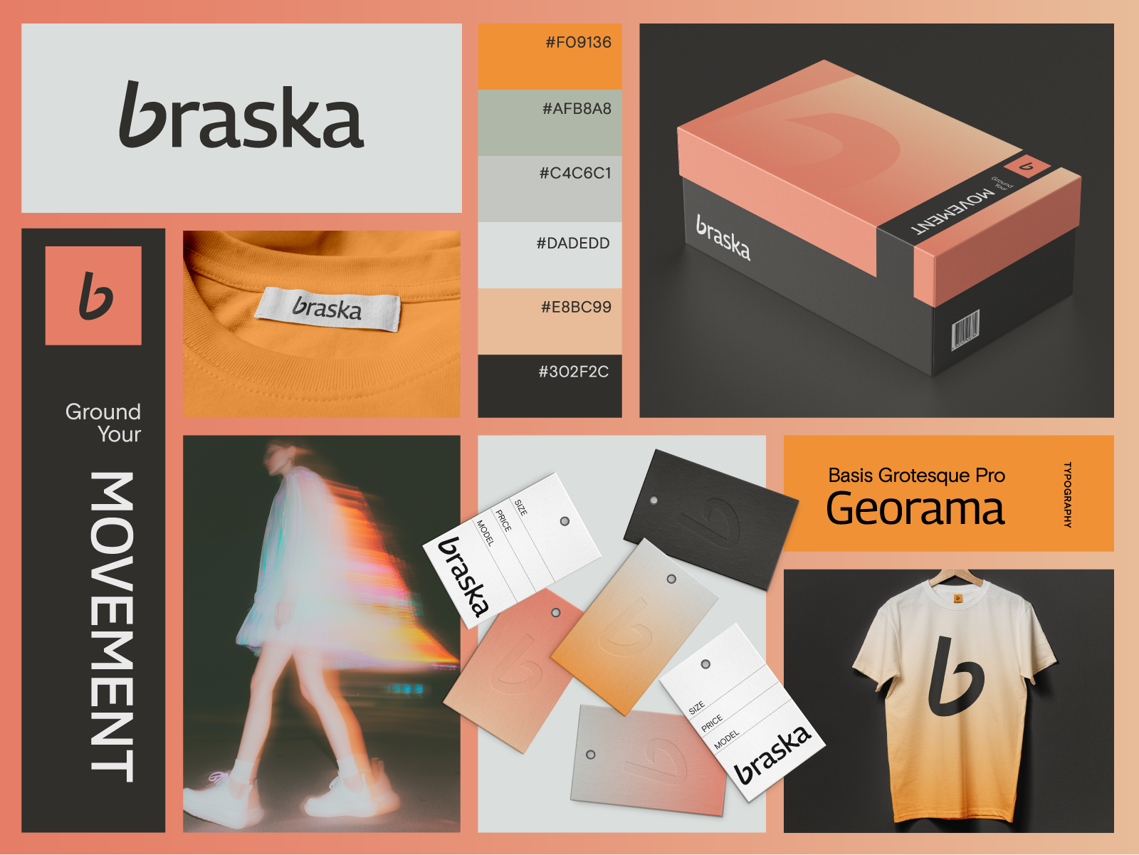 Shoe & Streetwear Brand Identity brand design brand identity branding brandmark clothing brand company branding corporate branding graphic design identity logo logo design rebranding shoe brand streetwear brand typographic logo visual identity wordmark logo