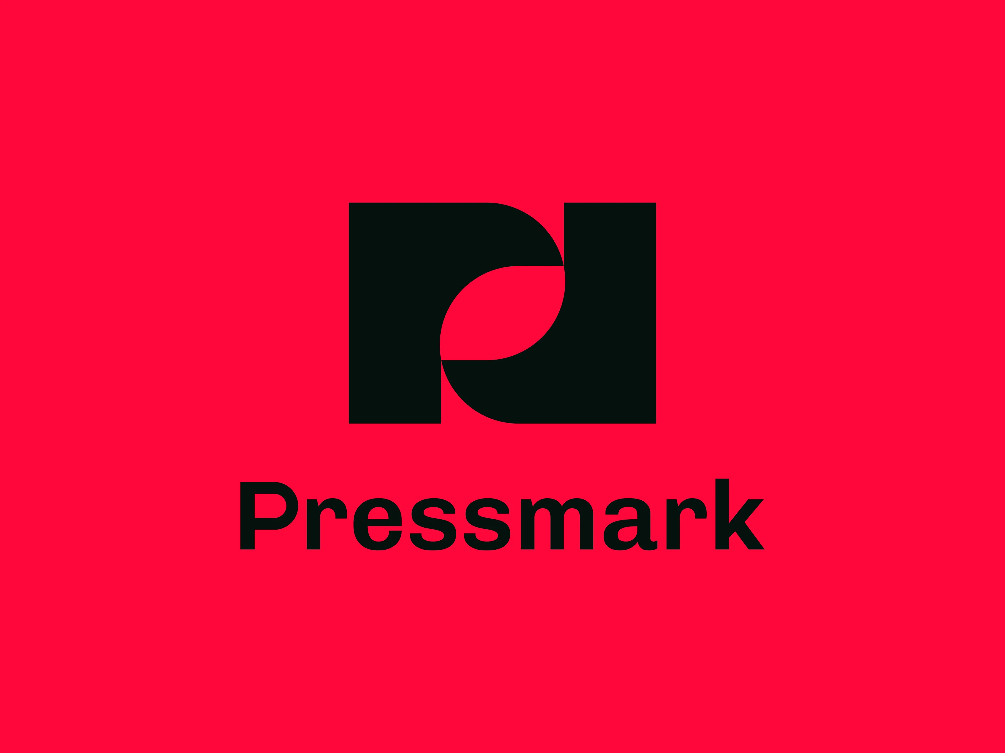 Example of Brand & logo design for founder-led PR ✦ Pressmark