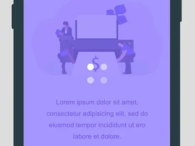 Loading Screen Design animation app branding design graphic design illustration logo motion graphics ui ux vector