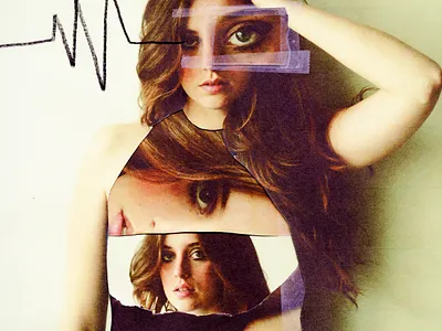 Miette Hope collage design illustration