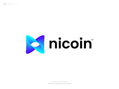 Branding - Logo Design - Crypto token logo bitcoin blockchain branding coin crypto currency defi fintech gradient icon identity logo logo design logotype nft saas software tech token wallet