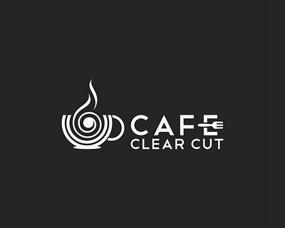 Cafe - Clear cut branding cafe logo coffee coffee logo cup logo design graphic design illustration logo logo design vector