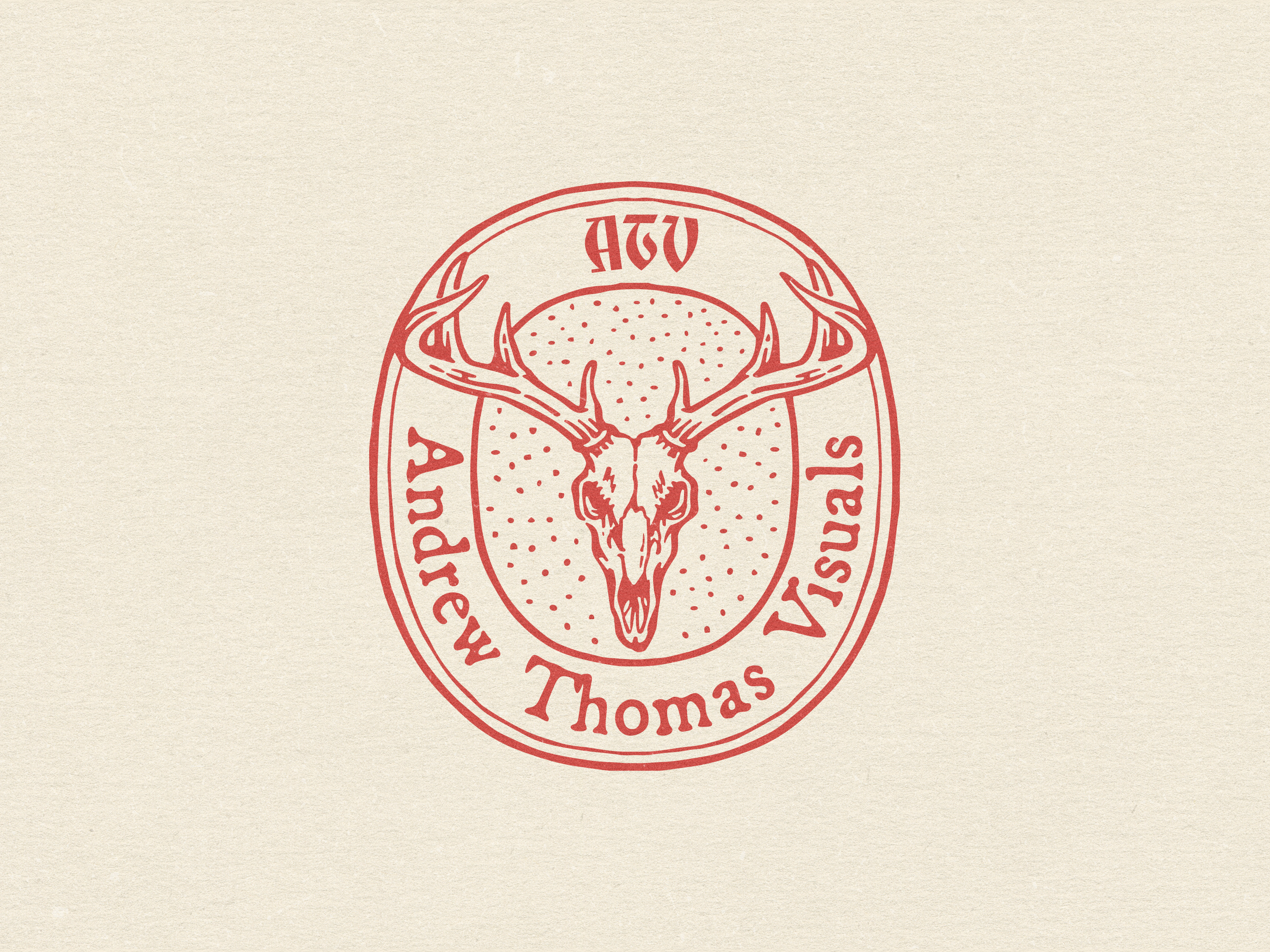 Atvisuals : Vintage Logo & Branding apparel artwork badgelogo branding deer skull design emblemdesign graphic design hand drawn illustration label design logo merchandise outdoorbrand retrodesign skull logo t shirt trucker hat vintage illustration vintage logo