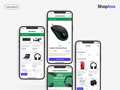 Modern E-Commerce App Design app design cart ecommerce ios design product design ui uiux design ux