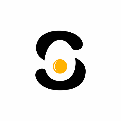 S + EGG design graphic design icon logo minimal