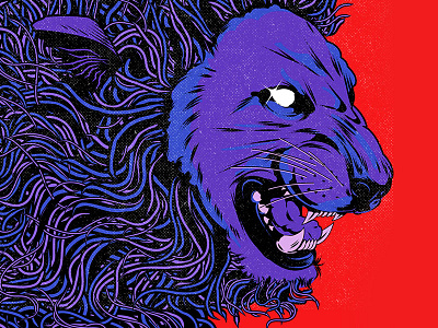 つづく acid angry book cartoon cat character cover design graphic design illustration lion music vector vinyl