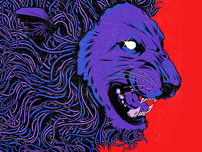 つづく acid angry book cartoon cat character cover design graphic design illustration lion music vector vinyl