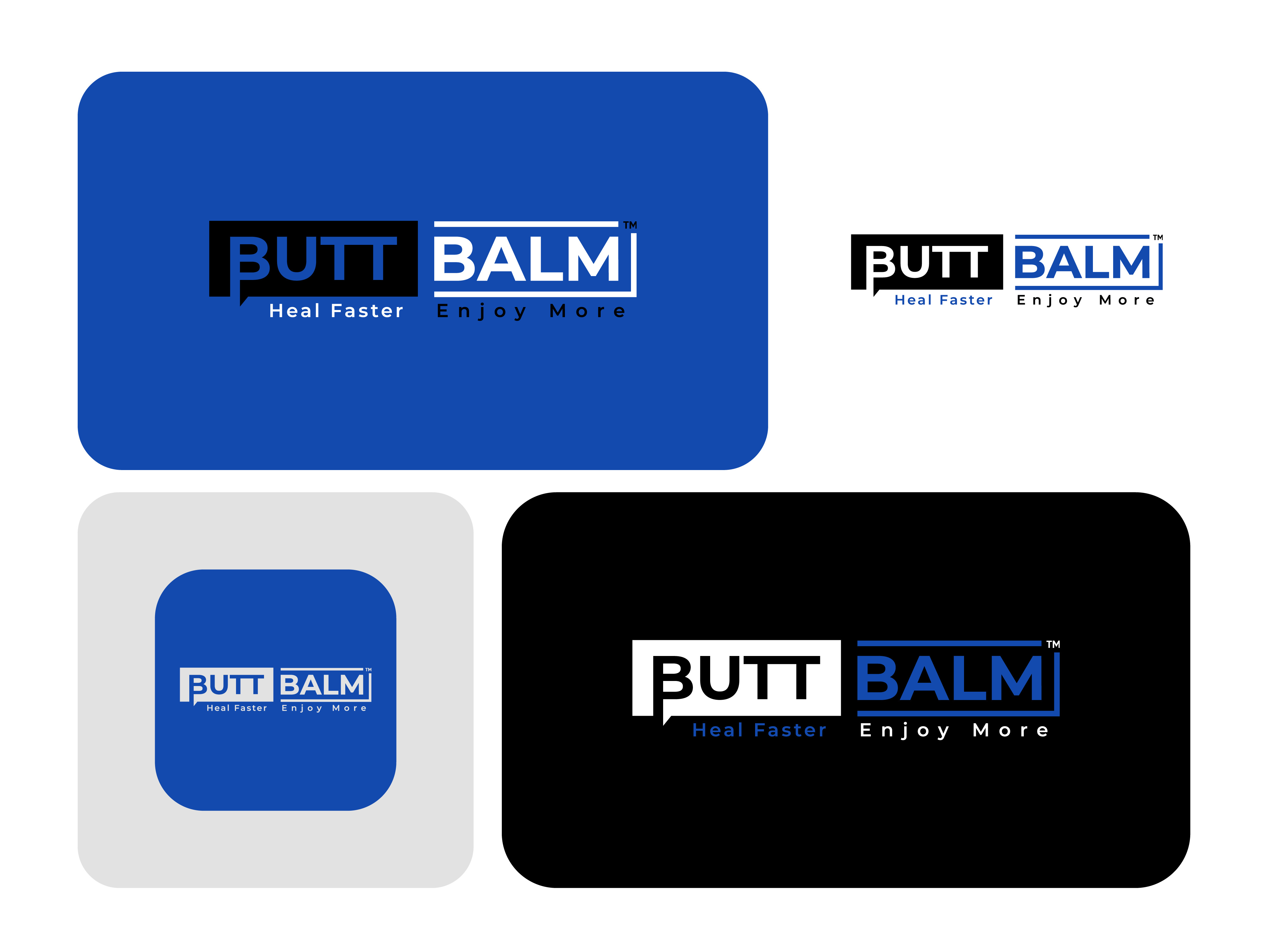 Logo Design for Butt Balm brand identity butt balm clean branding creative logo cyberavanza health brand healthcare logo logo design logo designer medical logo minimalist logo modern logo packaging logo personal care branding pharmaceutical branding product logo professional logo skincare logo typography logo wellness logo