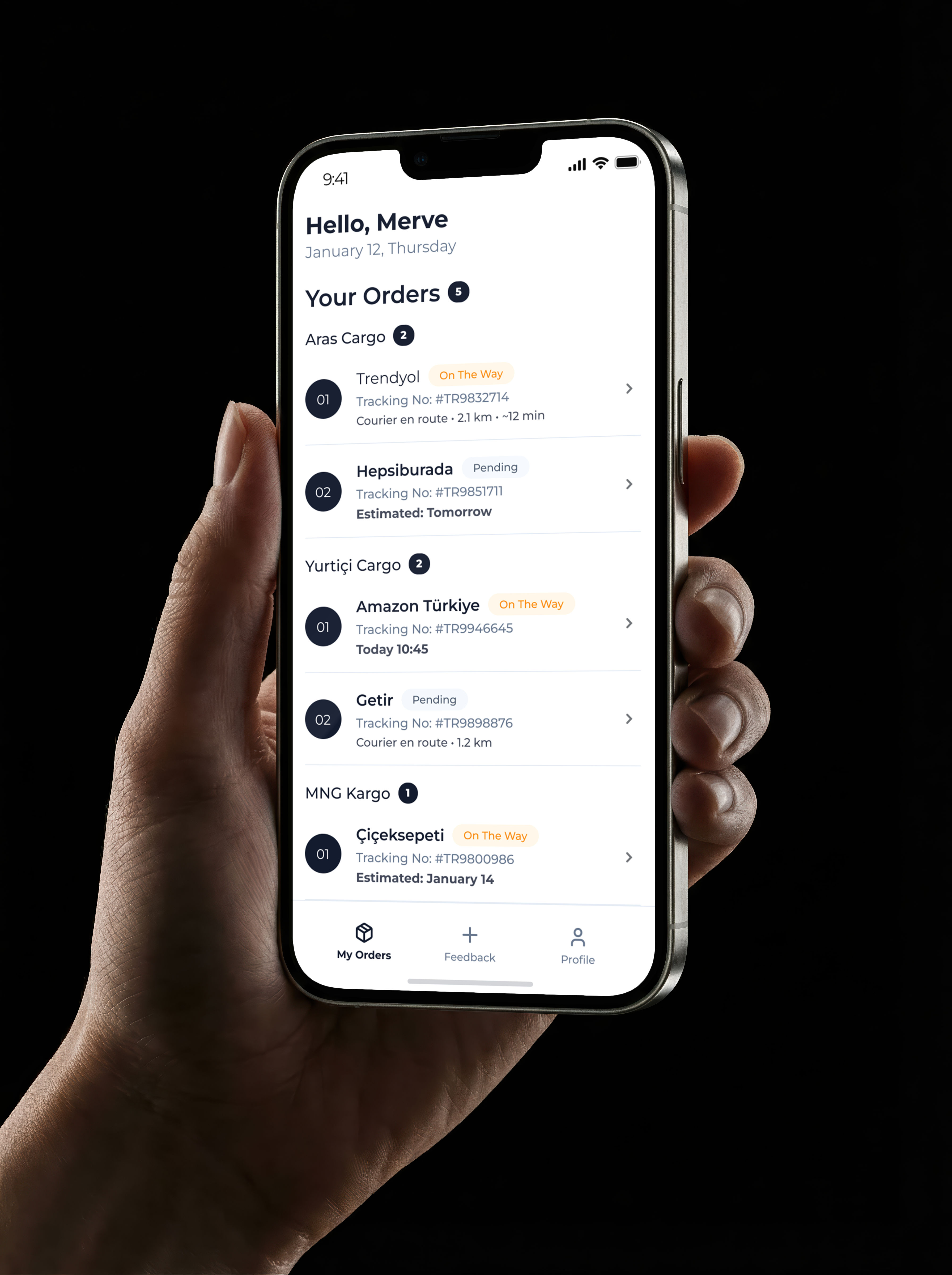 Last-Mile Delivery App (Recipient Flow) casestudy delivery design figma logistics mobileapp productdesign tracking uidesign uiux uxdesign